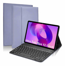 Load image into Gallery viewer, ProElite Keyboard Case Cover for Lenovo Idea Tab Plus 12.1 inch 2025, Magnetic Detachable Wireless Bluetooth Keyboard Case Idea Tab Plus 12.1 inch 2025, Lavender

