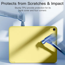 Load image into Gallery viewer, ProElite Smart Case for iPad (A16) 11th/10th Generation (2025/2022) [Auto Sleep/Wake Cover] [Left Side Pencil Holder] [Soft Flexible Case] Recoil Series - Yellow
