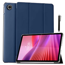 Load image into Gallery viewer, ProElite Case Cover for Lenovo Tab 10.1 inch 2025 Case, Smart Flip Case Cover for Lenovo Tab 10.1 inch 2025 Case Translucent Back with Stylus Pen [Auto Sleep Wake Feature], Dark Blue
