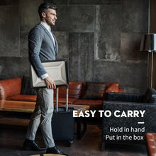 Load image into Gallery viewer, ProElite Transparent Case for MacBook Air 13 inch M2 2025/2024 M1 2021 2020 Release A2337 A2179 A1932 Model Touch ID, Heavy Duty Honeycomb Hard Shell with Slim TPU Bumper and Fold Kickstand, Black
