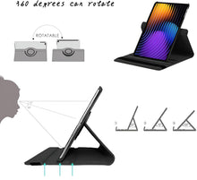 Load image into Gallery viewer, ProElite Cover for Xiaomi Mi Pad 7/7 Pro 11.2 inch Case, 360 Rotatable Flip Case for Xiaomi Mi Pad 7/7 Pro 11.2 inch, Support Auto Sleep Wake, Black
