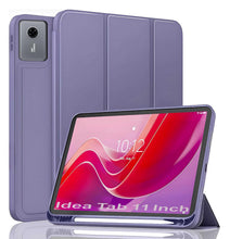 Load image into Gallery viewer, ProElite Cover for Lenovo idea Tab 11 inch 2025 case Cover, Soft Flexible Flip Case Cover for Lenovo idea Tab 11 inch 2025 with Pen Holder [Recoil Series] - Lavender
