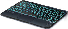 Load image into Gallery viewer, ProElite TouchPad Keyboard case for Xiaomi Redmi Pad 2 11 inch, Magnetic Detachable Wireless Bluetooth TouchPad Keyboard Built-in 7-Colors Backlit with Pen Holder, Black
