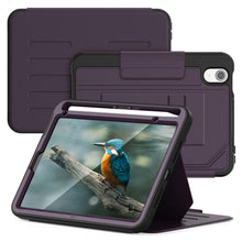 Load image into Gallery viewer, ProElite Case Cover for iPad Air 13 inch M3/M2 2025/2024, Smart Magnetic Shockproof Protective Case for Apple iPad Air 13 inch M3/M2 2025/2024 5 Stable Stands with Pencil Holder, Dark Blue
