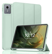 Load image into Gallery viewer, ProElite Cover for Motorola Pad 60 Neo 11 inch 2025 case Cover, Soft Flexible Flip Case Cover for Motorola Pad 60 Neo 11 inch 2025 with Pen Holder [Recoil Series] - Mint Green

