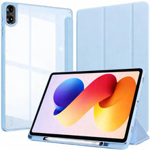 Load image into Gallery viewer, ProElite Cover for Xiaomi Redmi Pad 2 Pro 12.1 inch Cover Case, Smart Flip Case Cover for Xiaomi Redmi Pad 2 Pro 12.1 inch with S Pen Holder, Light Blue [Transparent Back]
