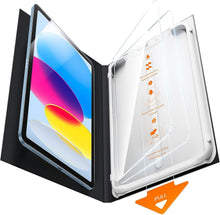 Load image into Gallery viewer, ProElite Screen Protector for iPad 11th Generation 11 inch/10th Generation 10.9 inch, Tempered Glass Screen Protector with quick installation tray, 9H Hardness [1-Pack]
