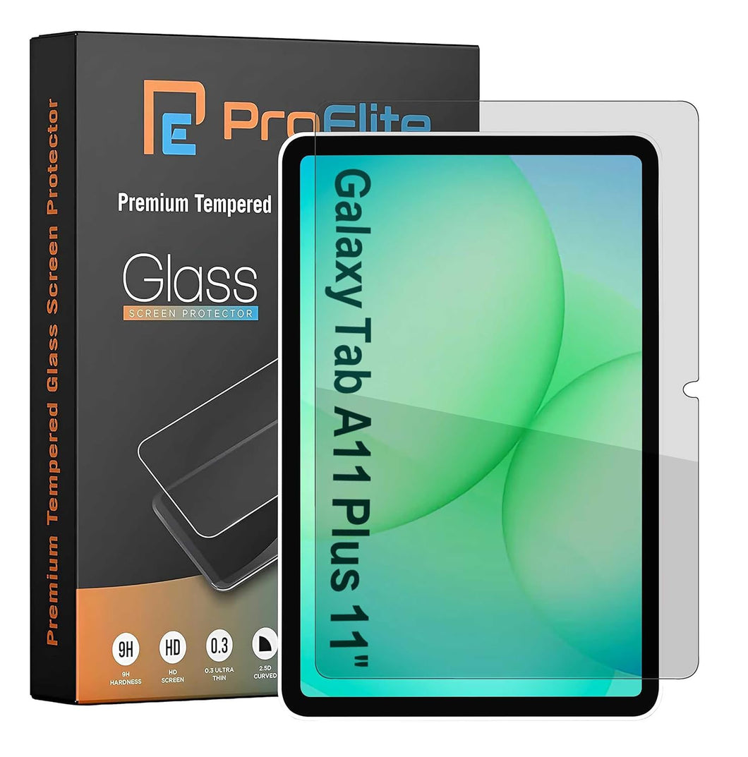 ProElite Matte Screen Protector for Samsung Galaxy Tab A11 Plus 11 inch, Premium Matte Tempered Glass Screen Protector for Samsung Galaxy Tab A11 Plus 11 inch [1-Pack]