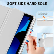 Load image into Gallery viewer, ProElite Case Cover for iPad (A16) 11th/10th Gen (2025/2022) Case, Sliding Detachable Smart Flip Case Cover for Apple iPad 11th/10th Gen with Pencil Holder, Grey
