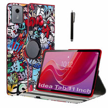 Load image into Gallery viewer, ProElite Cover for Lenovo idea Tab 11 inch 2025, 360 Rotatable Smart Flip Case Cover for Lenovo idea Tab 11 inch 2025 Tablet with Stylus Pen, Hippy
