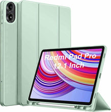Load image into Gallery viewer, ProElite Cover for Redmi Pad Pro 12.1 inch Cover, Soft Flexible Flip Case Cover for Redmi Pad Pro 12.1 inch, Support Auto Sleep Wake, [Recoil Series] - Mint Green
