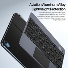 Load image into Gallery viewer, ProElite Keyboard Case for iPad 11th Gen A16 &amp; 10th Gen 10.9" – Multi-Touch Trackpad, 7-Color Backlit Magic-Style Keyboard – Floating Magnetic Stand – Black
