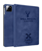 Load image into Gallery viewer, ProElite Cover for Xiaomi Mi Pad 8/8 Pro 11.2 inch Cover Case, Deer Flip Case for Xiaomi Mi Pad 8/8 Pro 11.2 inch, Support Auto Sleep Wake, Dark Blue
