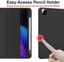 Load image into Gallery viewer, ProElite Cover for Xiaomi Mi Pad 7/7 Pro 11.2 inch Cover, Soft Flexible Flip Case Cover with Pen Holder for Xiaomi Pad 7/7 Pro 11.2 inch, Support Auto Sleep Wake, [Recoil Series] - Dark Blue
