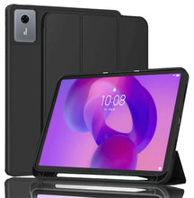 Load image into Gallery viewer, ProElite Cover for Lenovo idea Tab 11 inch 2025 case Cover, Soft Flexible Flip Case Cover for Lenovo idea Tab 11 inch 2025 with Pen Holder [Recoil Series] - Black
