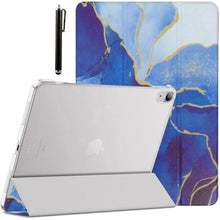 Load image into Gallery viewer, ProElite Cover for Apple iPad (A16) 11th/10th Generation (2025/2022) Cover Case, Transparent Smart case for iPad 11th/10th Gen 2025/2022 (Supports Auto Sleep Wake) with Stylus Pen, Ocean Blue
