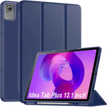 Load image into Gallery viewer, ProElite Cover for Lenovo Idea Tab Plus 12.1 inch 2025 case Cover, Soft Flexible Flip Case Cover for Lenovo Idea Tab Plus 12.1 inch 2025 [Recoil Series] - Dark Blue
