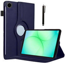 Load image into Gallery viewer, ProElite Cover for Galaxy Tab A9 8.7 inch Case Cover, 360 Rotatable Smart Flip Case Cover for Galaxy Tab A9/A11 8.7 inch Tablet with Stylus Pen, Dark Blue
