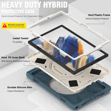 Load image into Gallery viewer, ProElite Rugged 3 Layer Armor case Cover for Samsung Galaxy Tab S6 Lite 10.4 Inch 2024 SM-P610/P615 with S Pen Holder, Hand Grip and Rotating Kickstand, Cornflower Blue

