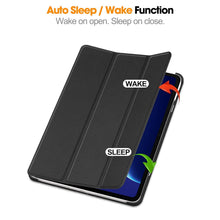 Load image into Gallery viewer, ProElite Case Cover for Oppo Pad 5 12.1 inch Case, Slim Trifold Flip case Cover for Oppo Pad 5 12.1 inch Tablet [Auto Sleep Wake Feature], Black
