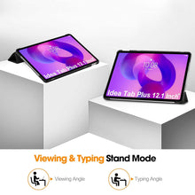 Load image into Gallery viewer, ProElite Case Cover for Lenovo Idea Tab Plus 12.1 inch 2025 Case, Slim Trifold Flip case Cover for Lenovo Idea Tab Plus 12.1 inch 2025 Tablet [Auto Sleep Wake Feature], Dark Green
