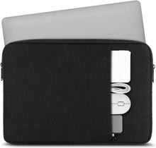 Load image into Gallery viewer, ProElite Polyster Laptop Sleeve Case Cover Pouch 13&quot; to 14&quot; for 13&quot; to 14&quot; for MacBook Air/Pro Retina, 13-13.3 inch Notebook,Compatible with MacBook Pro 14 inch 2021 2022 M1 Pro/Max A2442, iPad Pro 12.9/Galaxy S8/S9 Ultra 14.6, Black
