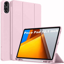 Load image into Gallery viewer, ProElite Cover for Poco Pad 12.1 inch Cover, Soft Flexible Flip Case Cover for Poco Pad 12.1 inch with Pen Holder, Support Auto Sleep Wake Feature, [Recoil Series] - Pink
