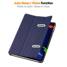 Load image into Gallery viewer, ProElite Case Cover for Oppo Pad 5 12.1 inch Case, Slim Trifold Flip case Cover for Oppo Pad 5 12.1 inch Tablet [Auto Sleep Wake Feature], Dark Blue
