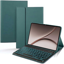 Load image into Gallery viewer, ProElite Keyboard case for OnePlus Pad 4 13.2 inch 2026, Magnetic Detachable Wireless Bluetooth Keyboard for OnePlus Pad 4 13.2 inch 2026 [Built-in 7-Colors Backlit], Dark Green
