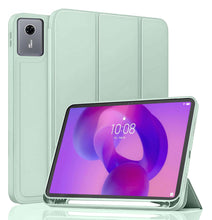 Load image into Gallery viewer, ProElite Cover for Lenovo idea Tab 11 inch 2025 case Cover, Soft Flexible Flip Case Cover for Lenovo idea Tab 11 inch 2025 with Pen Holder [Recoil Series] - Mint Green

