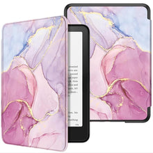 Load image into Gallery viewer, ProElite Cover Case for Kindle Paperwhite 12th Gen 7 inch Case, Slim Smart Flip case Cover for Amazon Kindle Paperwhite 12th Generation 7 inch 2024, Marble Pink

