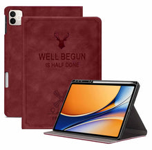 Load image into Gallery viewer, ProElite Case Cover for Realme Pad 3 11.6 inch 2026 Case, Deer Flip case Cover for Realme Pad 3 11.6 inch 2026 Case with Pen Holder [Auto Sleep Wake Feature], Wine Red

