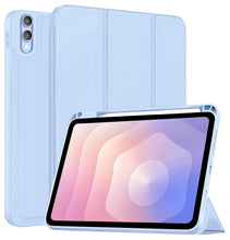 Load image into Gallery viewer, ProElite Cover for Samsung Galaxy Tab S11 Ultra 14.6 inch case Cover, Soft Flexible Flip Case Cover for Samsung Galaxy Tab S11 Ultra 14.6 inch with Pen Holder [Recoil Series] - Light Blue
