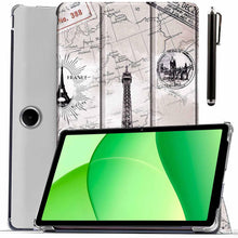 Load image into Gallery viewer, ProElite Case Cover for Oppo Pad SE 11 inch Case, Smart Flip Case Cover for Oppo Pad SE 11 inch Case Translucent Back with Stylus Pen [Auto Sleep Wake Feature], Eiffel
