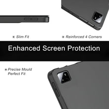 Load image into Gallery viewer, ProElite Cover for Xiaomi Mi Pad 7/7 Pro 11.2 inch Cover, Soft Flexible Flip Case Cover with Pen Holder for Xiaomi Pad 7/7 Pro 11.2 inch, Support Auto Sleep Wake, [Recoil Series] - Dark Blue
