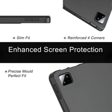 Load image into Gallery viewer, ProElite Cover for Xiaomi Mi Pad 7/7 Pro 11.2 inch Cover, Soft Flexible Flip Case Cover with Pen Holder for Xiaomi Pad 7/7 Pro 11.2 inch, Support Auto Sleep Wake, [Recoil Series] - Black
