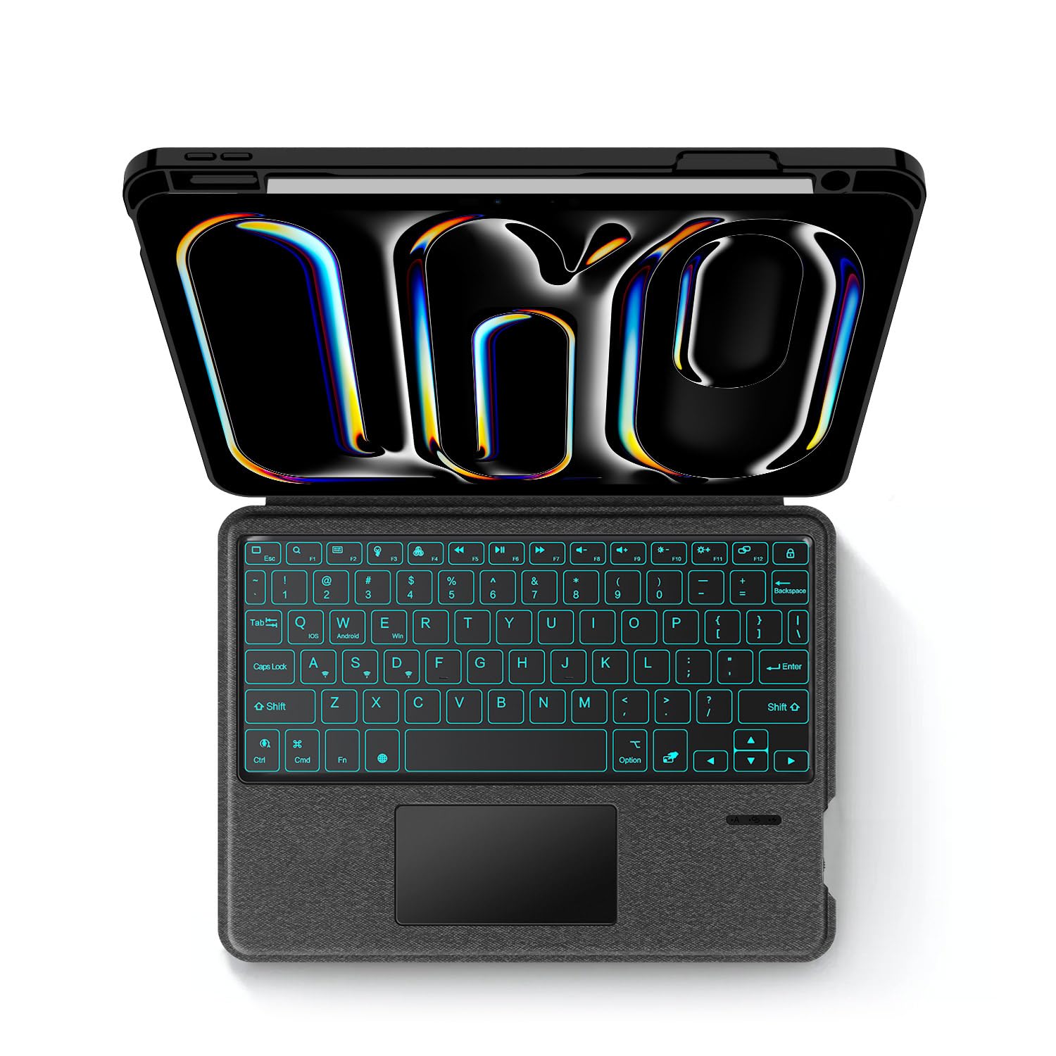 ProElite Wireless Bluetooth TouchPad Keyboard Case for Apple iPad 
