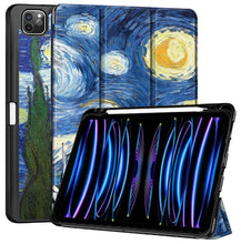 Load image into Gallery viewer, ProElite Smart Case for Apple iPad Pro 11 inch 2022/2021 4th/3rd Gen [Auto Sleep/Wake Cover] [Pencil Holder] [Soft Flexible Case] Recoil Series - Starry Night
