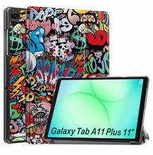 Load image into Gallery viewer, ProElite Case Cover for Samsung Galaxy Tab A11 Plus 11 inch 2025 Case, Slim Trifold Flip case Cover for Samsung Galaxy Tab A11+ 11" 2025 Case Tablet [Auto Sleep Wake Feature], Hippy
