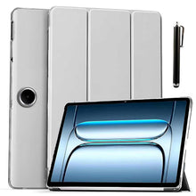 Load image into Gallery viewer, ProElite Case Cover for OnePlus Pad Lite 11 inch Case, Smart Flip Case Cover for OnePlus Pad Lite 11 inch Case Translucent Back with Stylus Pen [Auto Sleep Wake Feature], Grey
