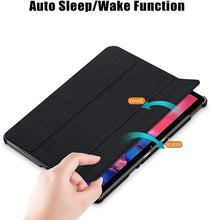 Load image into Gallery viewer, ProElite Smart Flip Case cover for Lenovo Tab P11/P11 Plus 11 inch TB-J606F/J606X, Black
