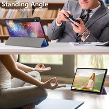 Load image into Gallery viewer, ProElite Cover for Samsung Galaxy Tab S9 FE/S10 FE 10.9 inch Cover Case, Smart Trifold Flip case cover for Samsung Galaxy Tab S10 FE/S9 FE 10.9 inch Support S Pen Magnetic attachment, Galaxy
