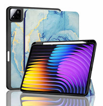 Load image into Gallery viewer, ProElite Cover for Xiaomi Mi Pad 7/7 Pro 11.2 inch Cover, Soft Flexible Flip Case Cover with Pen Holder for Xiaomi Pad 7/7 Pro 11.2 inch, Support Auto Sleep Wake, [Recoil Series] - Ocean Blue
