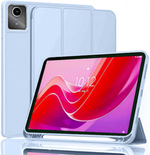 Load image into Gallery viewer, ProElite Cover for Lenovo Tab M11 case Cover, Soft Flexible Flip Case Cover with Pen Holder for Lenovo Tab M11 11 inch with Auto Sleep Wake [Recoil Series] - Light Blue
