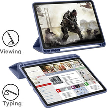 Load image into Gallery viewer, ProElite Cover for Galaxy Tab S7 FE/S7+/S8+ 12.4&quot; Cover, Soft Flexible Flip Case with S Pen Holder for Galaxy Tab S7 FE/S7 Plus/S8 Plus 12.4 inch, Support Auto Sleep Wake, [Recoil Series]- Lavender
