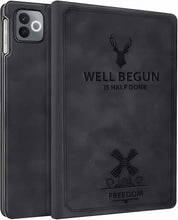 Load image into Gallery viewer, ProElite Cover for Realme Pad 3 11.6 inch 2026 Cover Case, Deer Flip case Cover for Realme Pad 3 11.6 inch 2026 Tablet, Black
