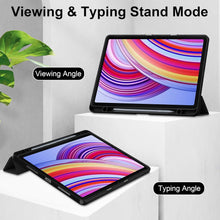 Load image into Gallery viewer, ProElite Cover for Xiaomi Redmi Pad 2 Pro 12.1 inch Cover Case, Smart Flip Case Cover for Xiaomi Redmi Pad 2 Pro 12.1 inch with S Pen holder, Black [Transparent back]
