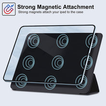 Load image into Gallery viewer, ProElite Case Cover for iPad Air 11 Inch M4/M3/M2 2026/2025/2024, iPad Air 5th Generation 2022/iPad Air 4th Gen Case 2020 10.9 Inch, Smart Magnetic Case Cover for Apple iPad Air, Black
