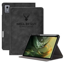Load image into Gallery viewer, ProElite Case Cover for Motorola Pad 60 Neo 11 inch 2025 Case, Deer Flip case Cover for Motorola Pad 60 Neo 11 inch 2025 Case with Pen Holder [Auto Sleep Wake Feature], Black
