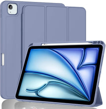 Load image into Gallery viewer, ProElite Case Cover for Apple iPad Air 13 M3/M2 2025/2024 &amp; Pro 12.9 inch Cover, Pencil Case for iPad Air 13 M3/M2 &amp; Pro 12.9 with Pencil Holder [Soft Flexible Case] Recoil Series - Lavender
